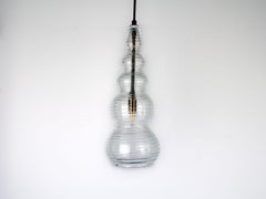 Aqua 3 Pendelleuchte von Ceren Gurkan , mundgeblasenes Glas
