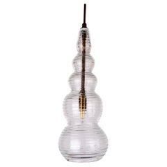 Aqua 3 Pendant Lighting by Ceren Gurkan , Hand-blown Glass