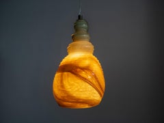 Aqua 4 Pendant Lighting by Ceren Gurkan , Hand-blown Glass