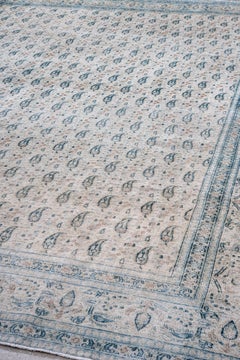 Aqua Blue Leaf Khorassan