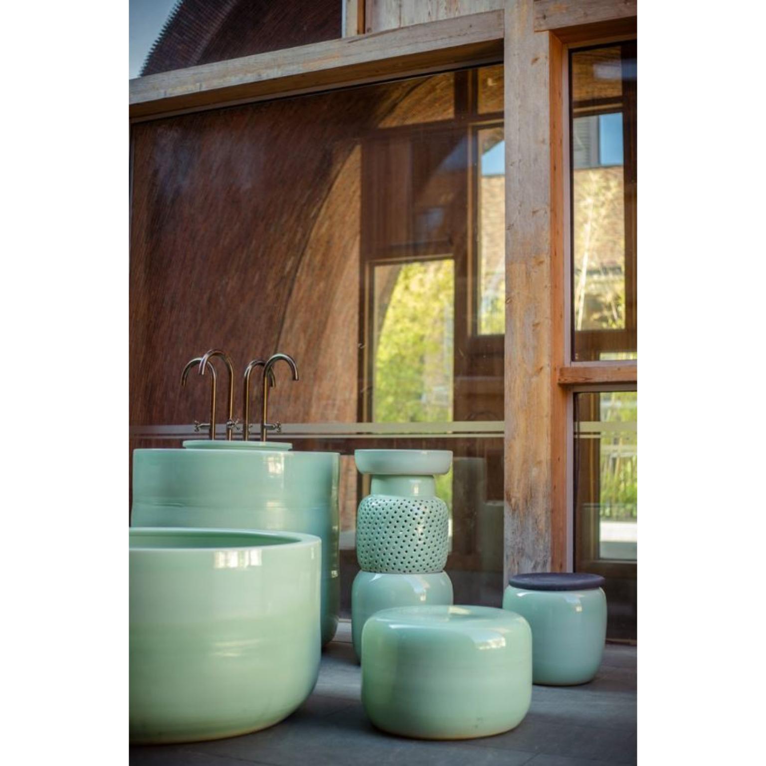 Modern Aqua Botanica Bathtub by WL Ceramics For Sale