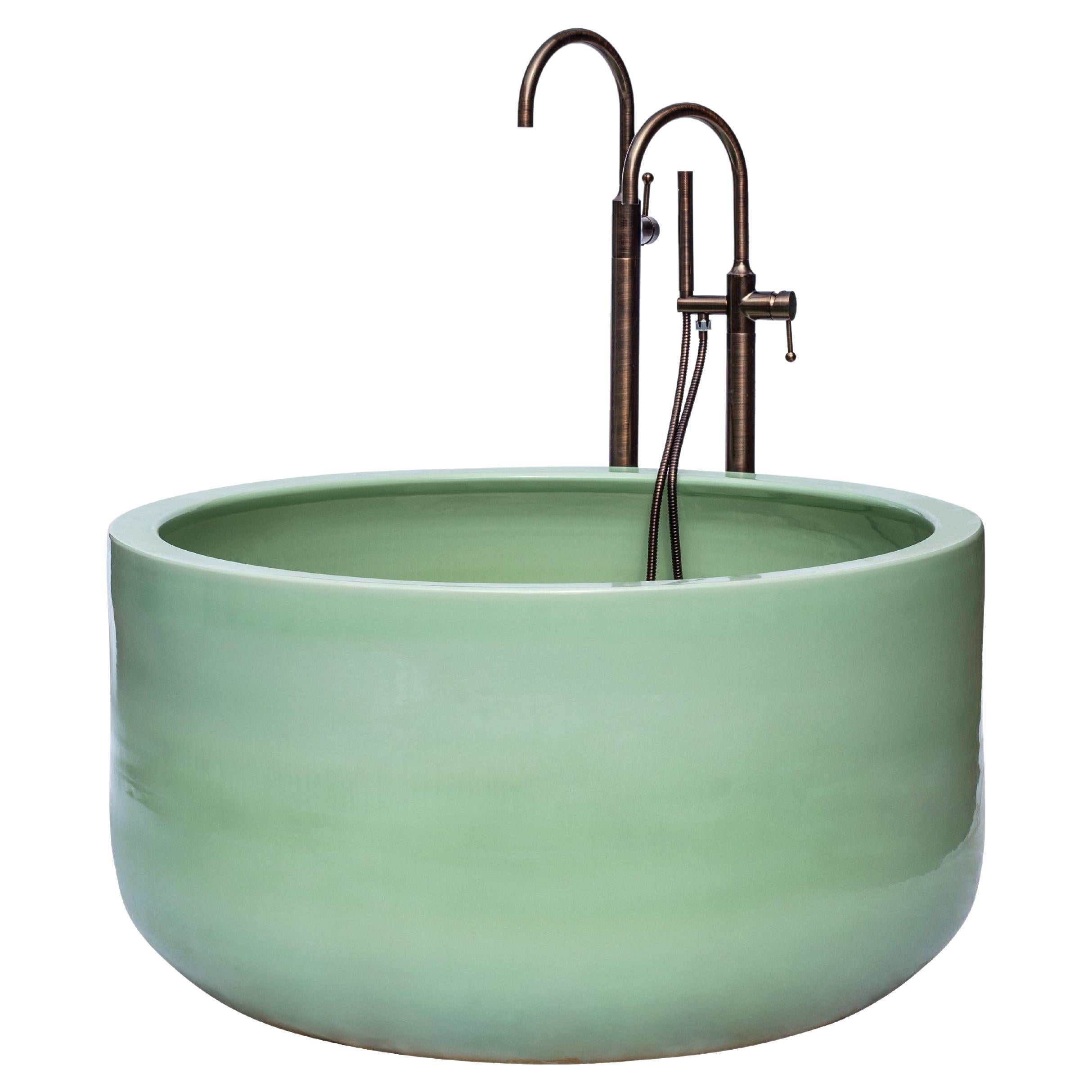 Aqua Botanica Bathtub by WL Ceramics