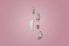 Lampada da parete Aqua Fossil in Alabastro di Amarist Studio