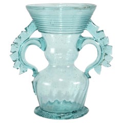 Aqua Glass Vessel