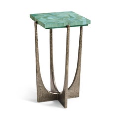 Aqua Mist Quadratischer Akzenttisch