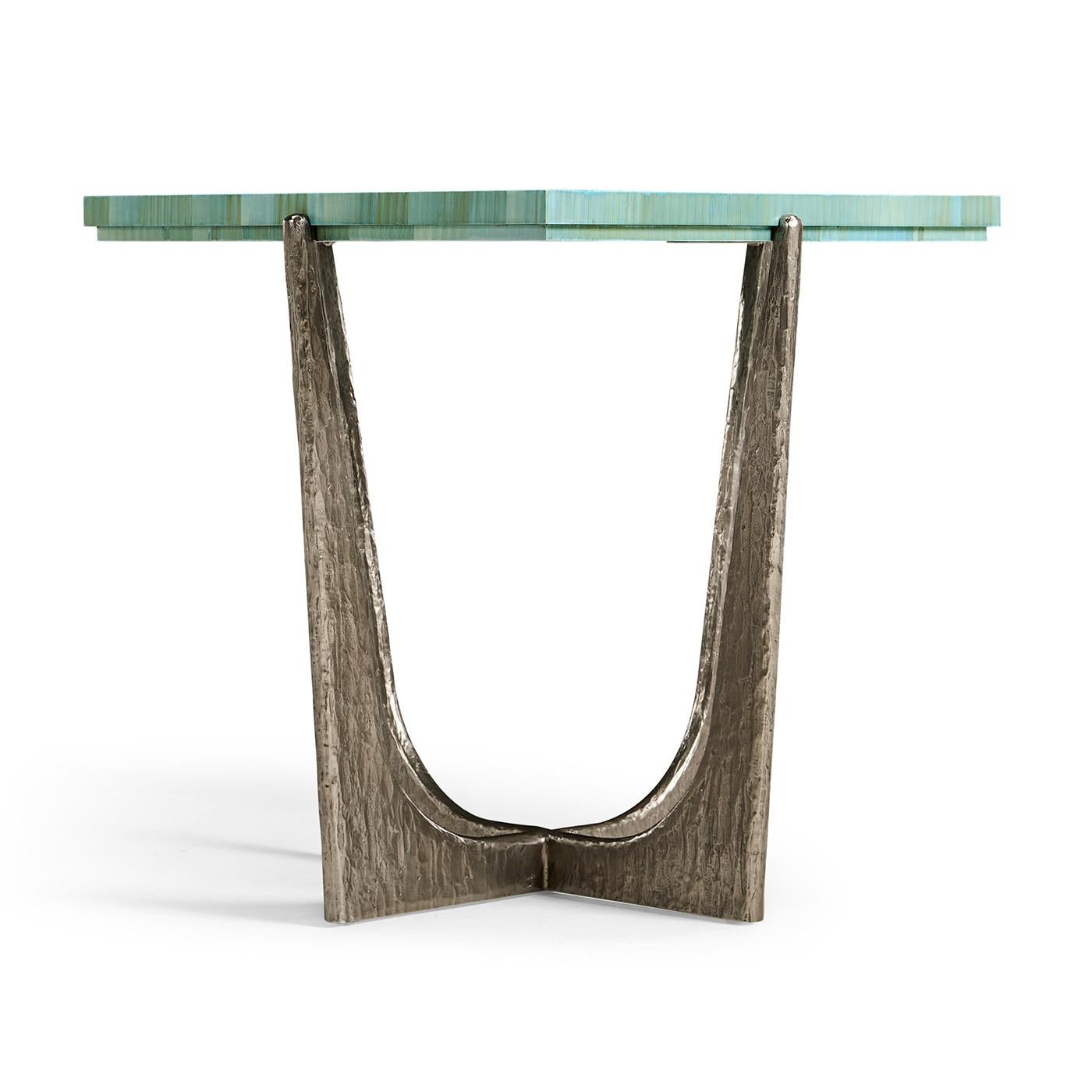 Table d'appoint carrée Aqua Mist Neuf - En vente à Westwood, NJ