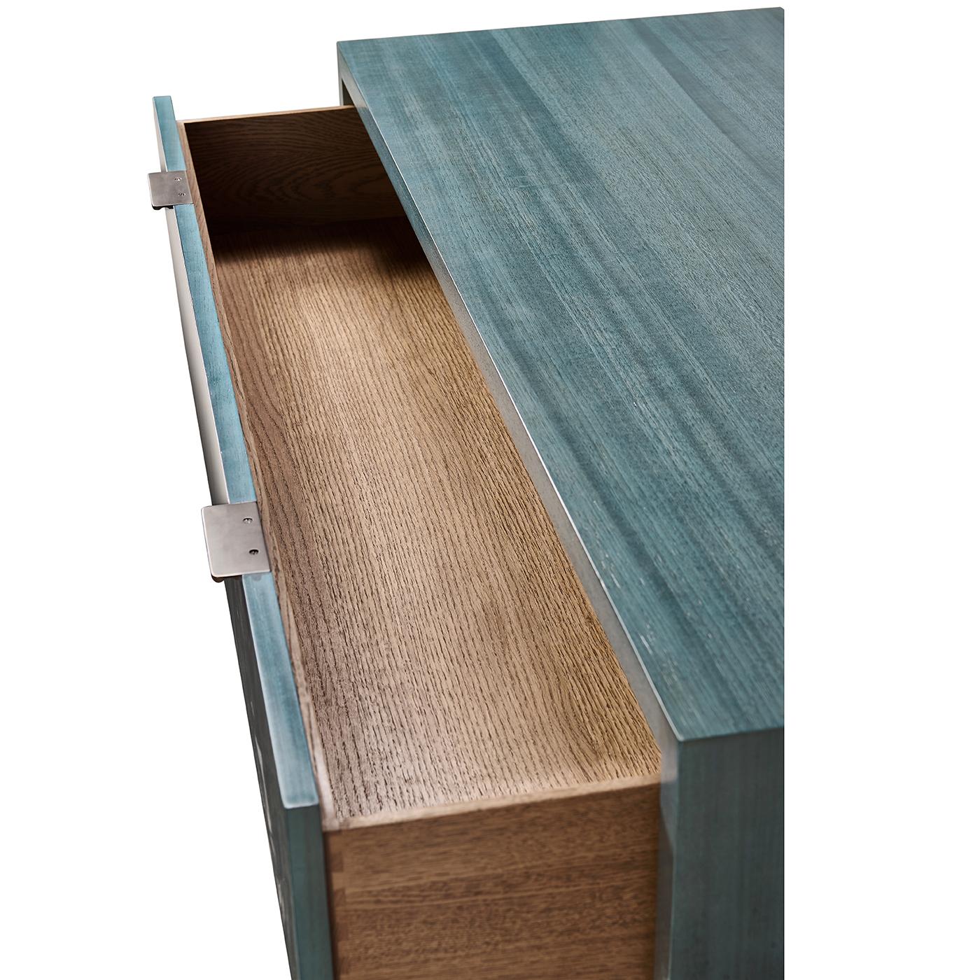 Commode à trois tiroirs Aqua Mist en vente 1