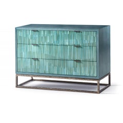 Aqua Mist Three Drawer Chest