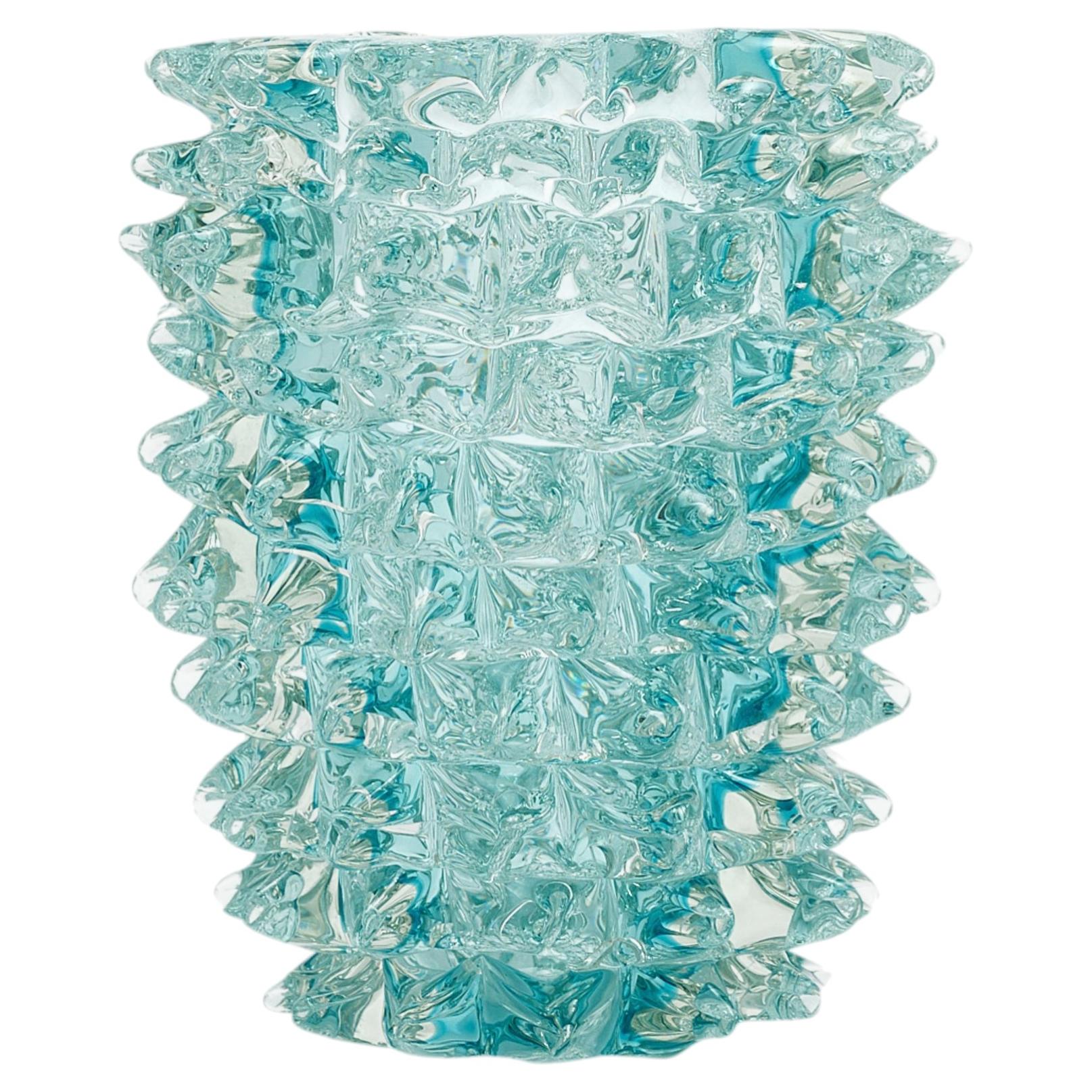 Vaso Aqua Murano "Rostrate