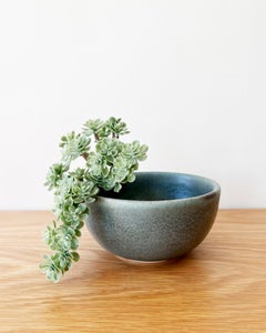 Aqua Organic Modern Handmade Small Soup Bowls, Set of 4