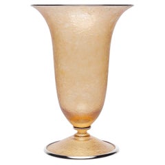 Aqua Yellow Vase