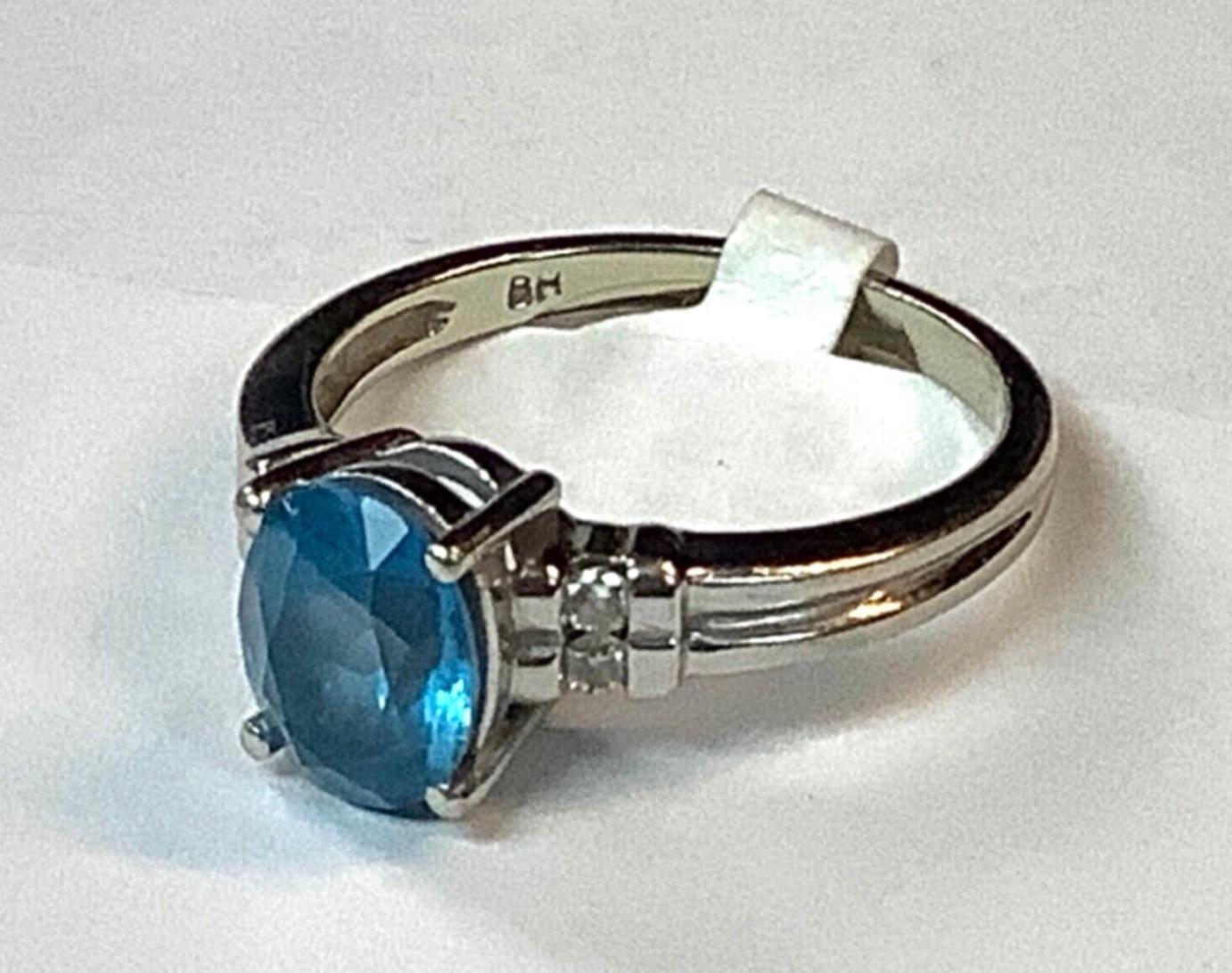 avon aquamarine ring