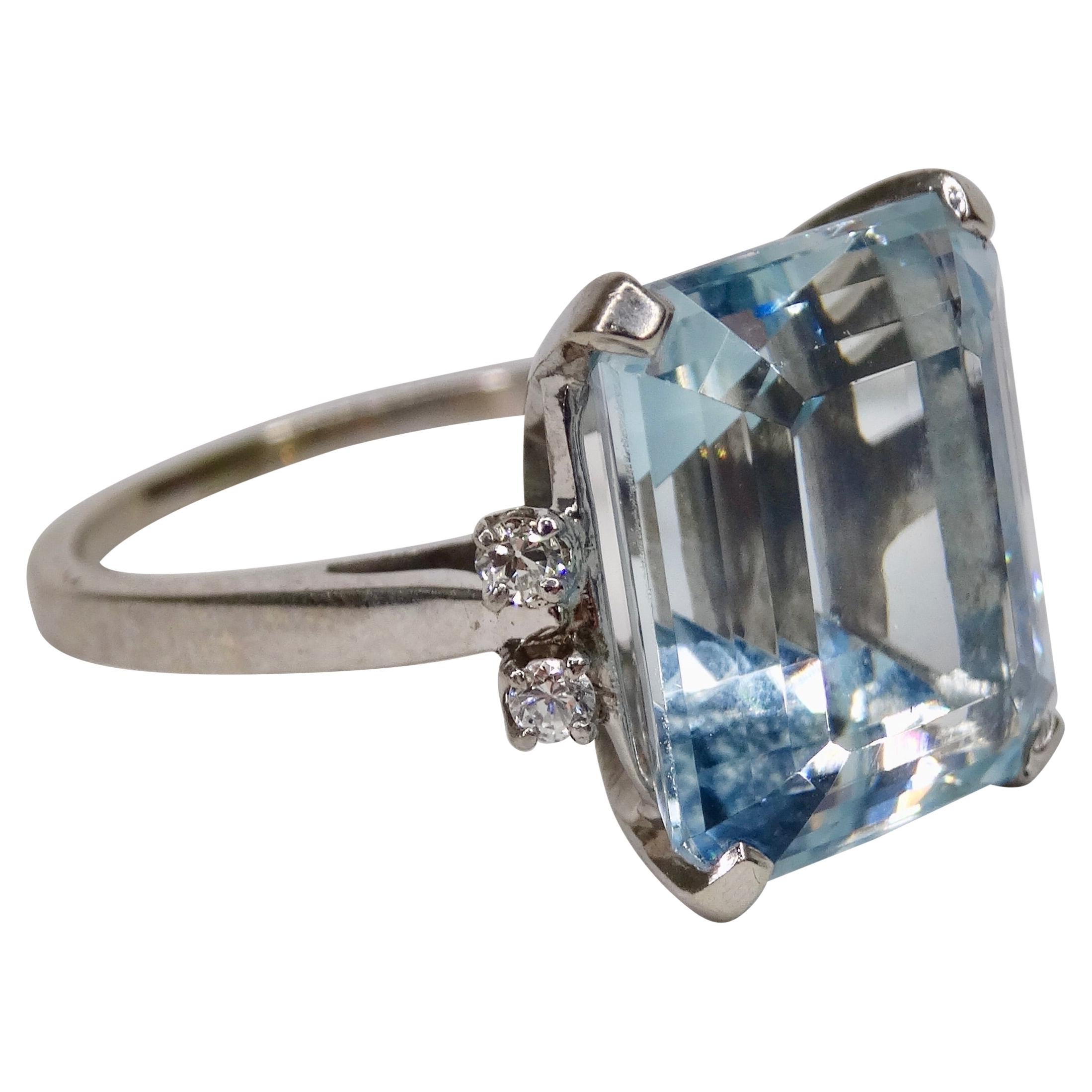 Asprey aquamarine ring sale