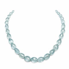 Aquamarin 183 Karat Paradizia Halskette N3937