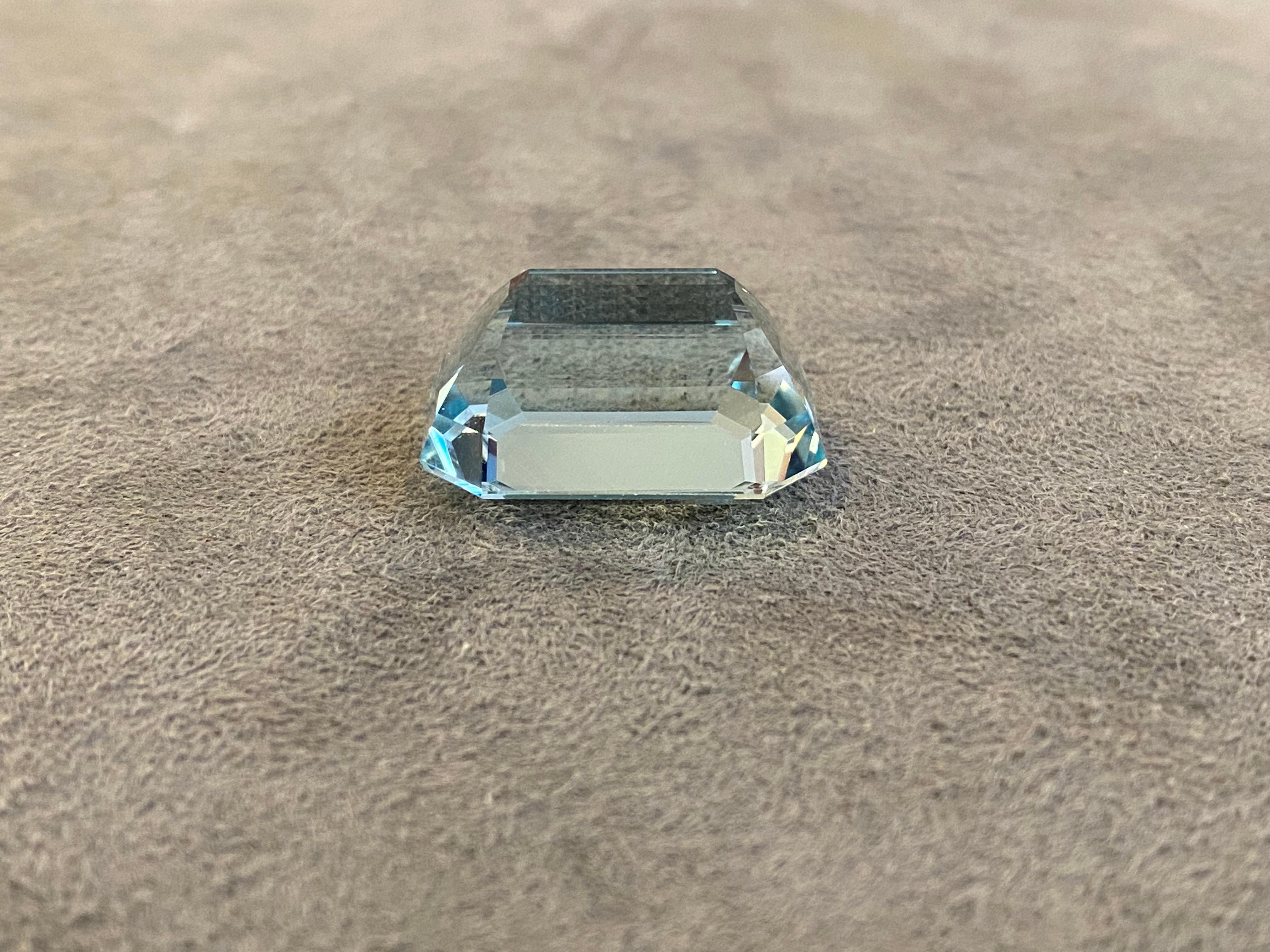Aquamarine 49.54ct In Excellent Condition For Sale In Genève, CH