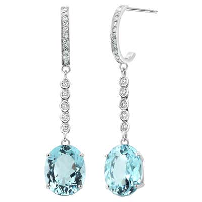 Diamond, Pearl and Antique Chandelier Earrings - 2,745 For Sale at ...