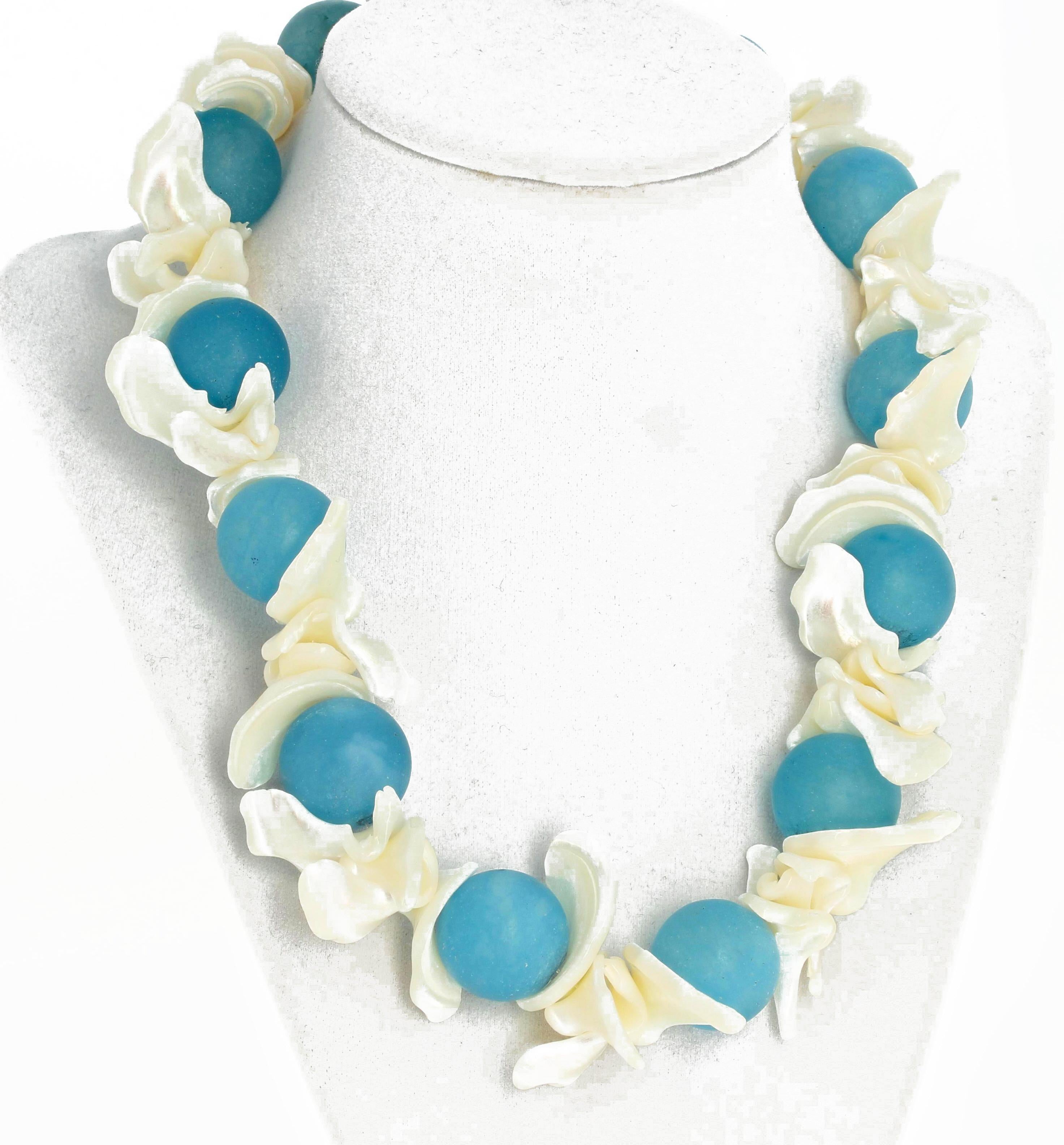 real aquamarine necklace