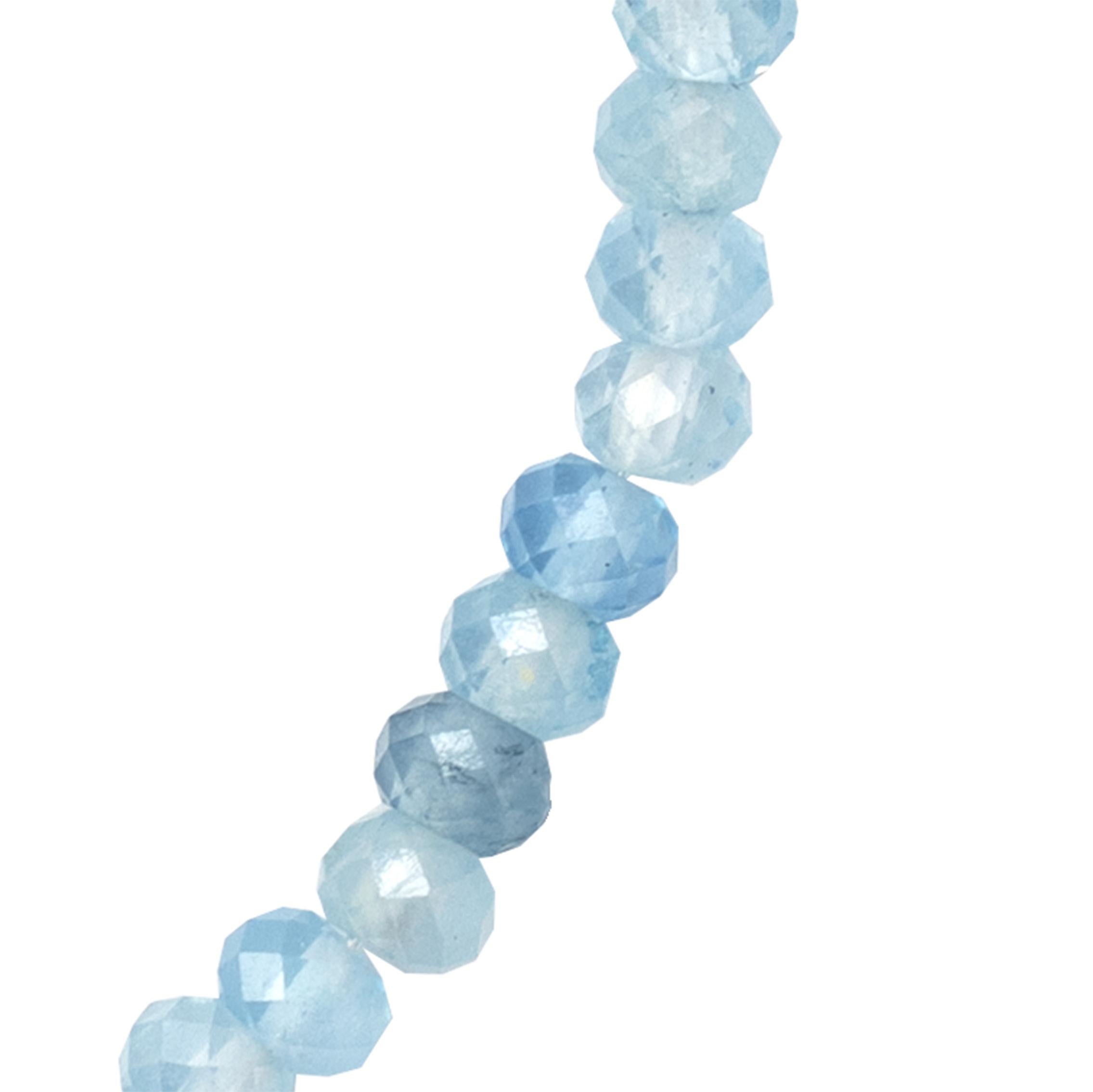 Pulsera Aguamarina Oro 14K - by Bombyx House en venta 3