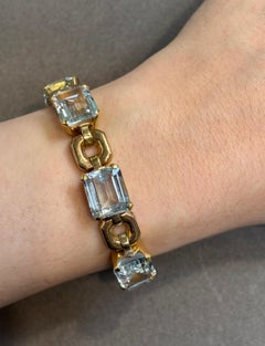 Bracelet d'aigue-marine