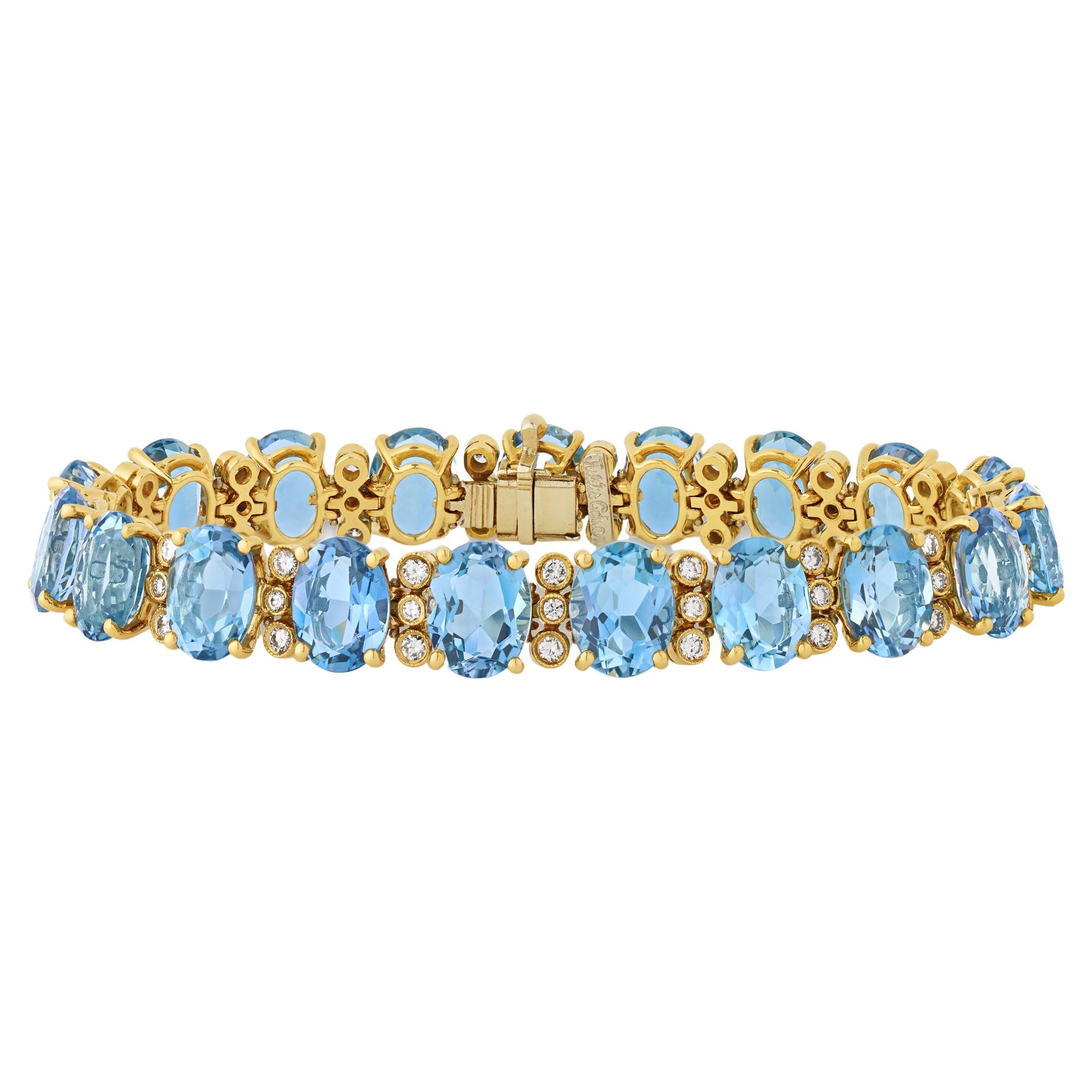 Aquamarine Bracelet