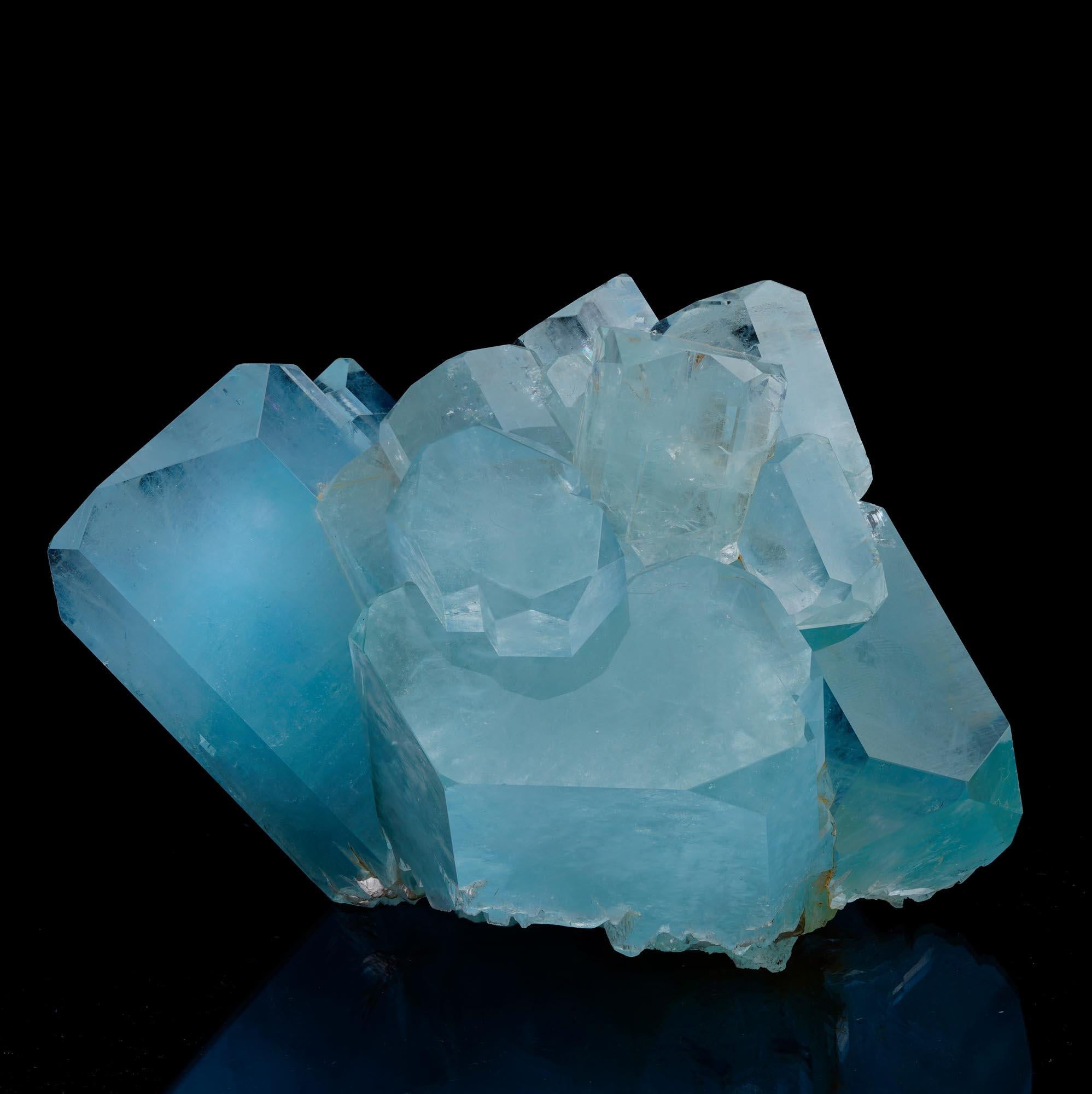 XXI secolo e contemporaneo Cluster di acquamarina da Nagar Valley in vendita