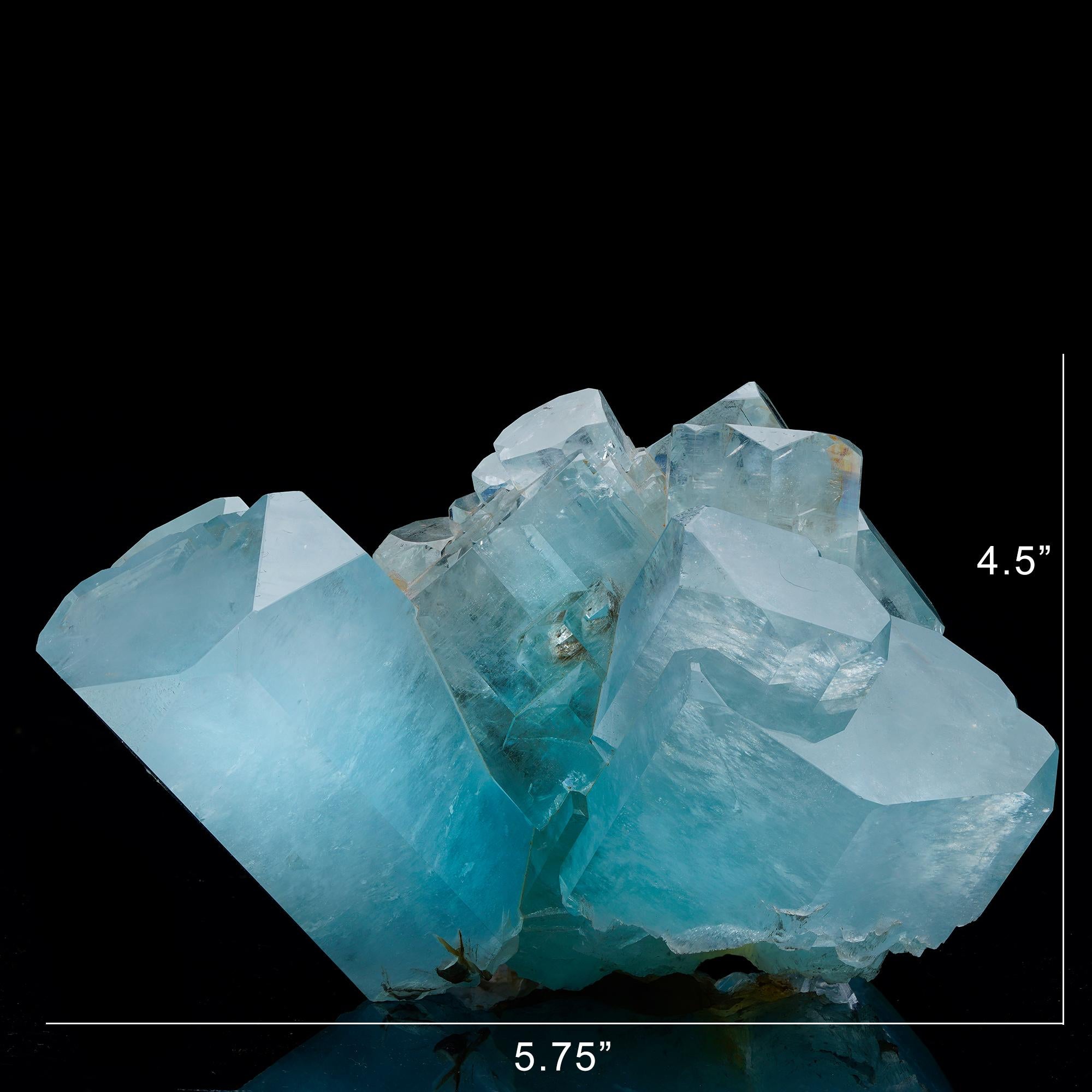 Cluster di acquamarina da Nagar Valley in vendita 2