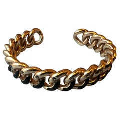 Bracelet manchette en aigue-marine