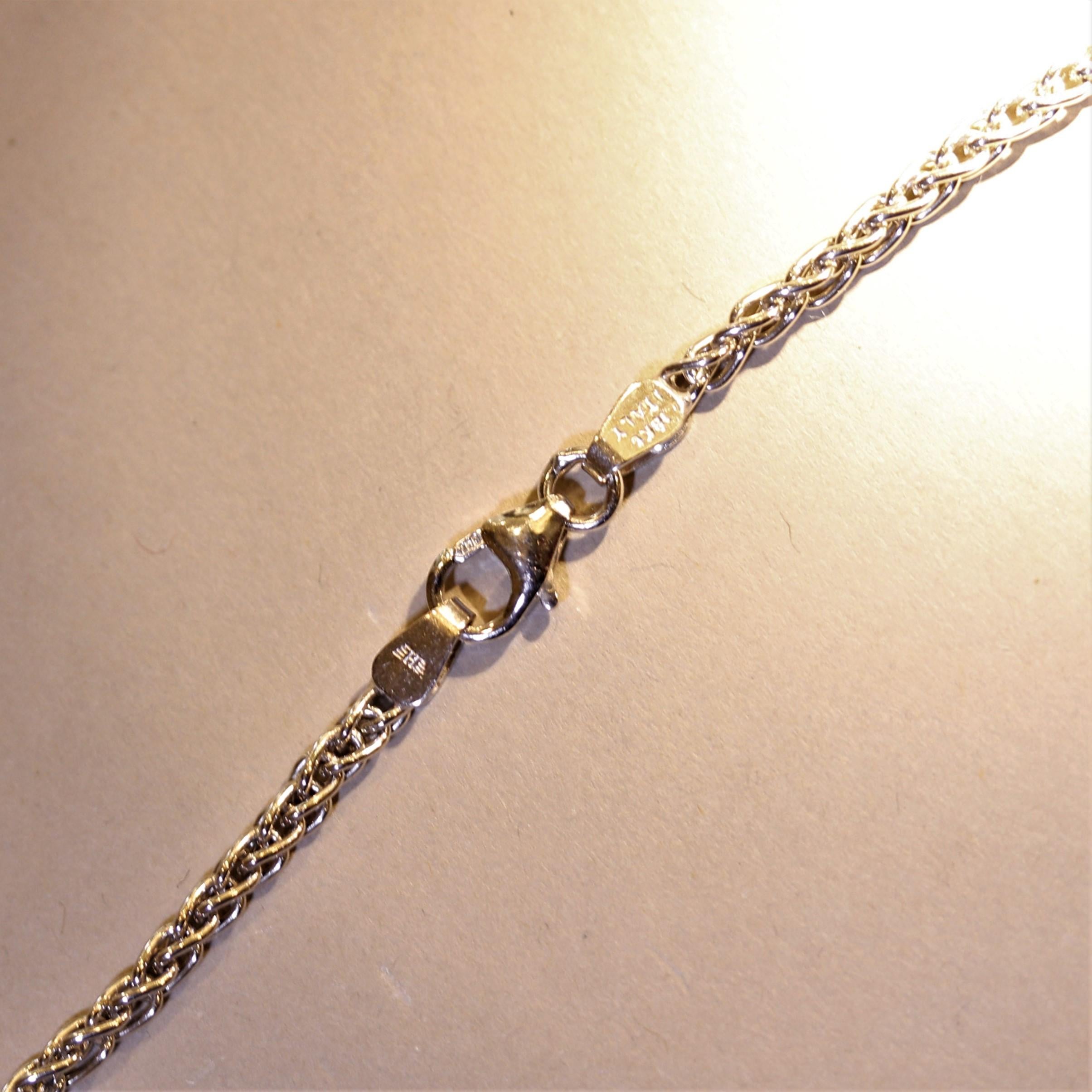 Aquamarine Diamond Gold Pendant In New Condition For Sale In Beverly Hills, CA