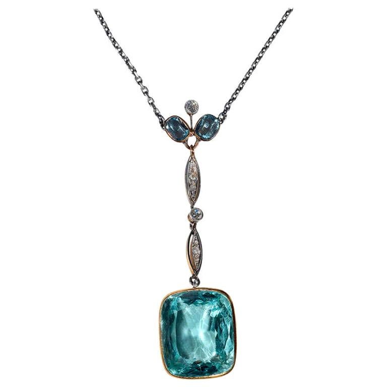 Diamond Gold Slide Pendant Necklace For Sale at 1stDibs