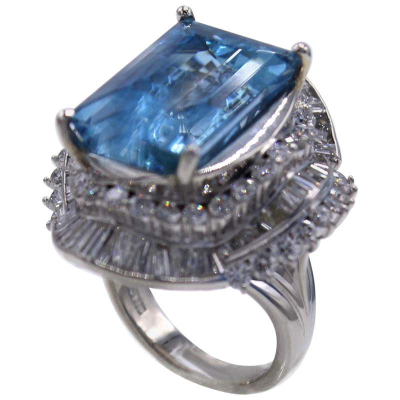 Antique Aquamarine Rings - 1,106 For Sale at 1stdibs - Page 3
