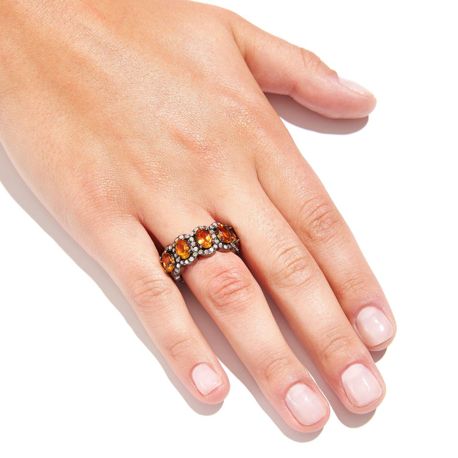 Taille baguette Bague diadème aigue-marine et diamant en vente