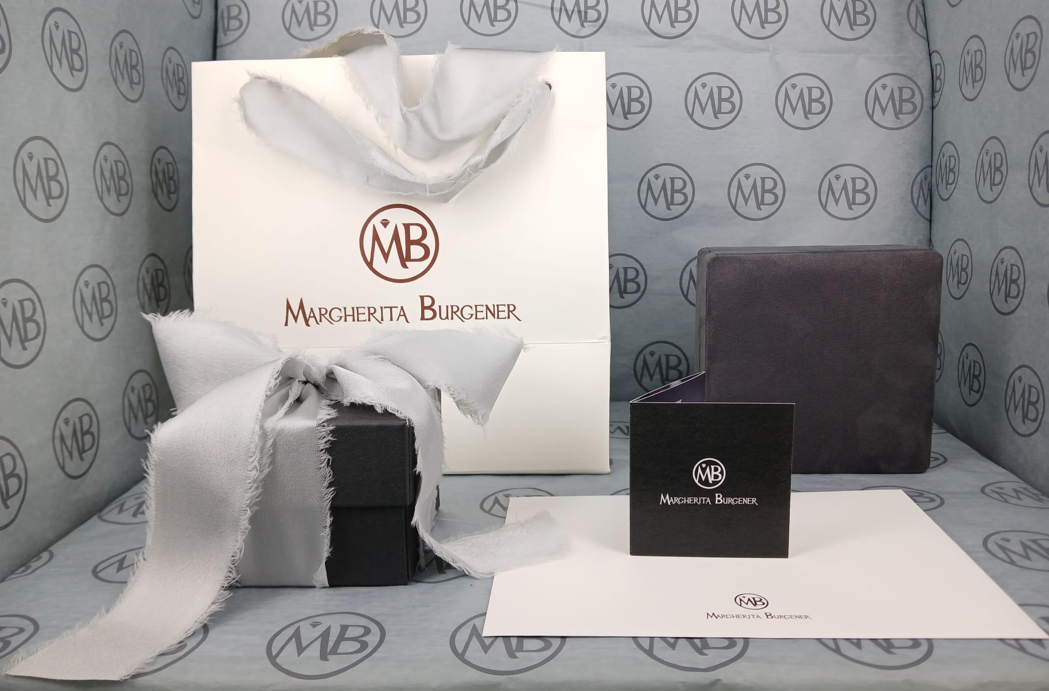 Margherita Burgener Ring, Aquamarin, Diamanten, rosa Titan, hergestellt in Italien im Angebot 9