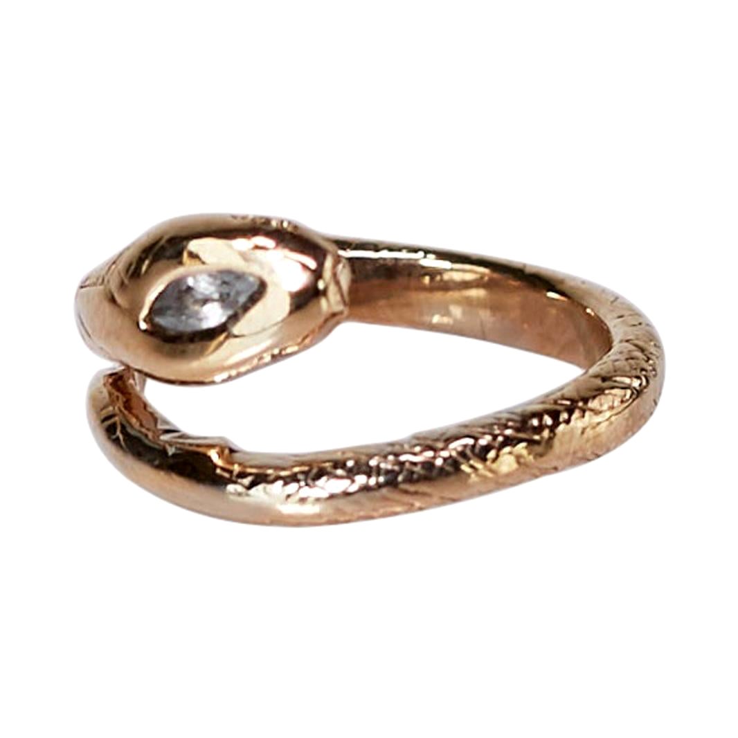 Anillo Serpiente Esmeralda Aguamarina Estilo Victoriano J DAUPHIN