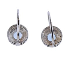 Orecchini in oro con acquamarina