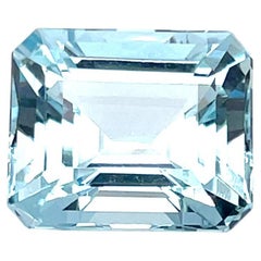 Aguamarina Gema Suelta para Joyería 15.7x13.2x10.32mm AAAA 15.62 Cts