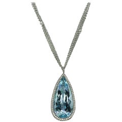  Aquamarine Necklace