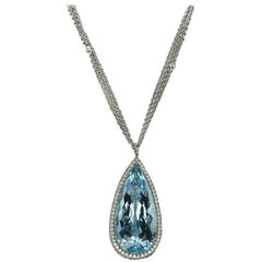Aquamarine Necklace