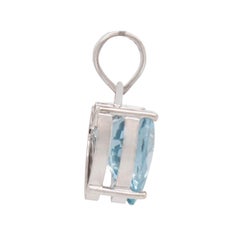Pendentif aigue-marine (P13849n)
