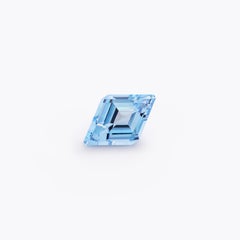 Aquamarine 10.46 Carat Unmounted Kite Loose Gemstone