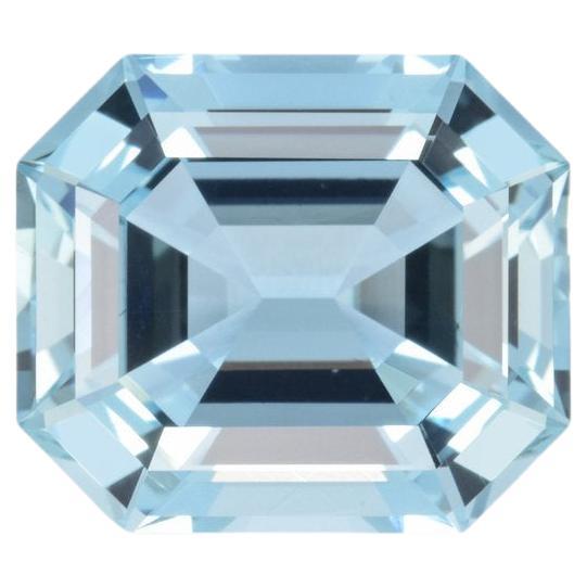 emerald cut aquamarine loose stones