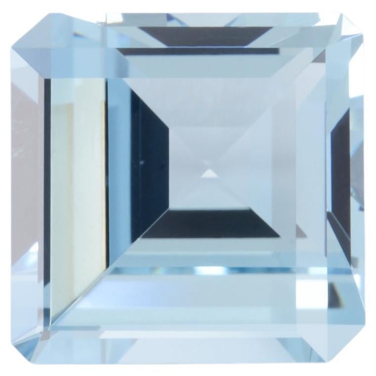 Loser Aquamarin-Edelstein 5,55 Karat, ungefasster, in Drachenform für Ringfassung (Moderne)