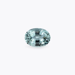 Aquamarine Ring Gem 7.86 Carat Oval Loose Gemstone