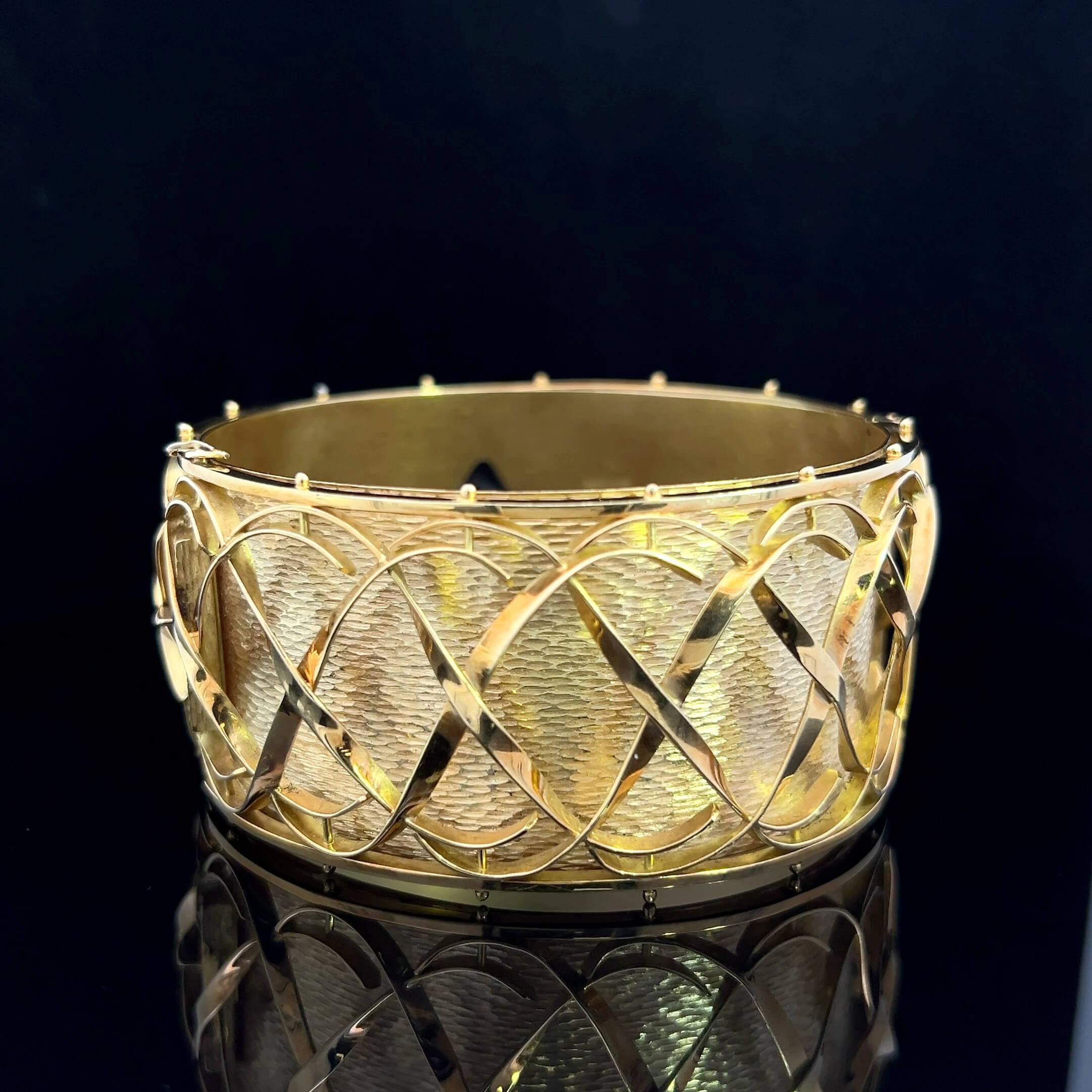 da uomo o donna Bracciale con acquamarina, tanzanite e diamanti Circa 1980 in vendita