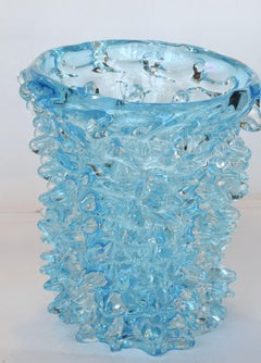 Vase aigue-marine de Maestro Camozzo
