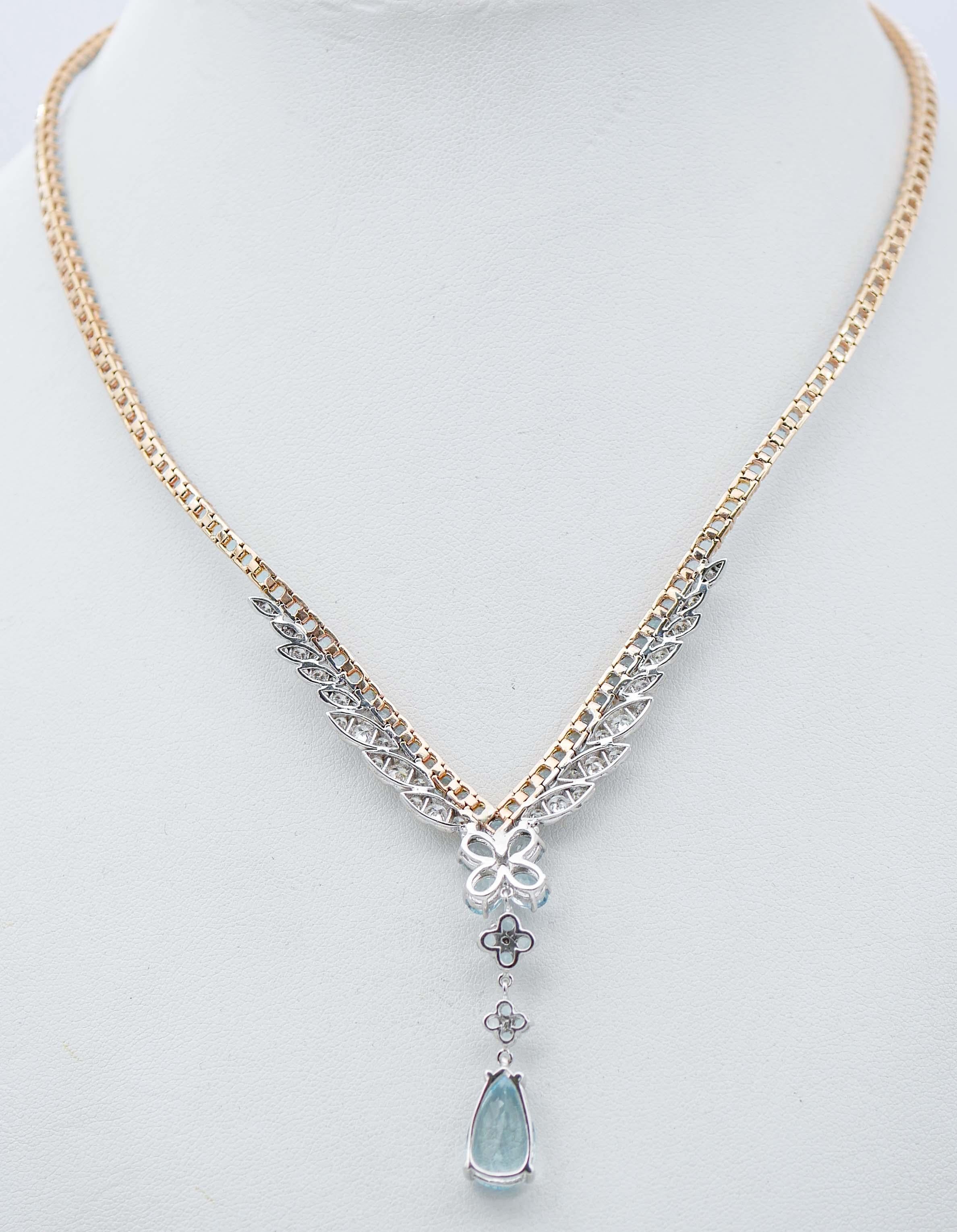 aesthetic diamond necklace