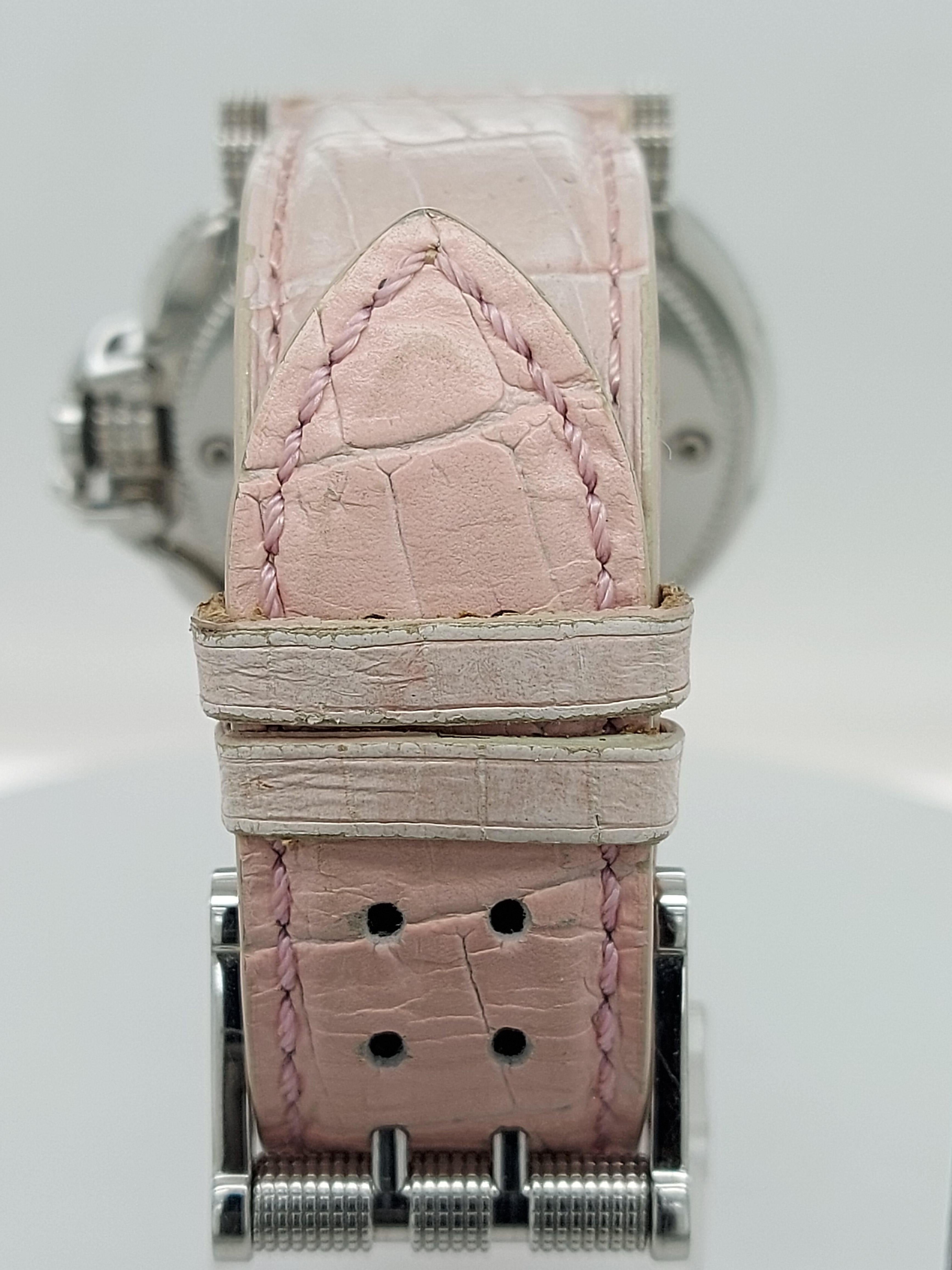 Aquanautic Princess Cuda Wristwatch, Limited Edition Pink Diamonds, Quartz For Sale 3
