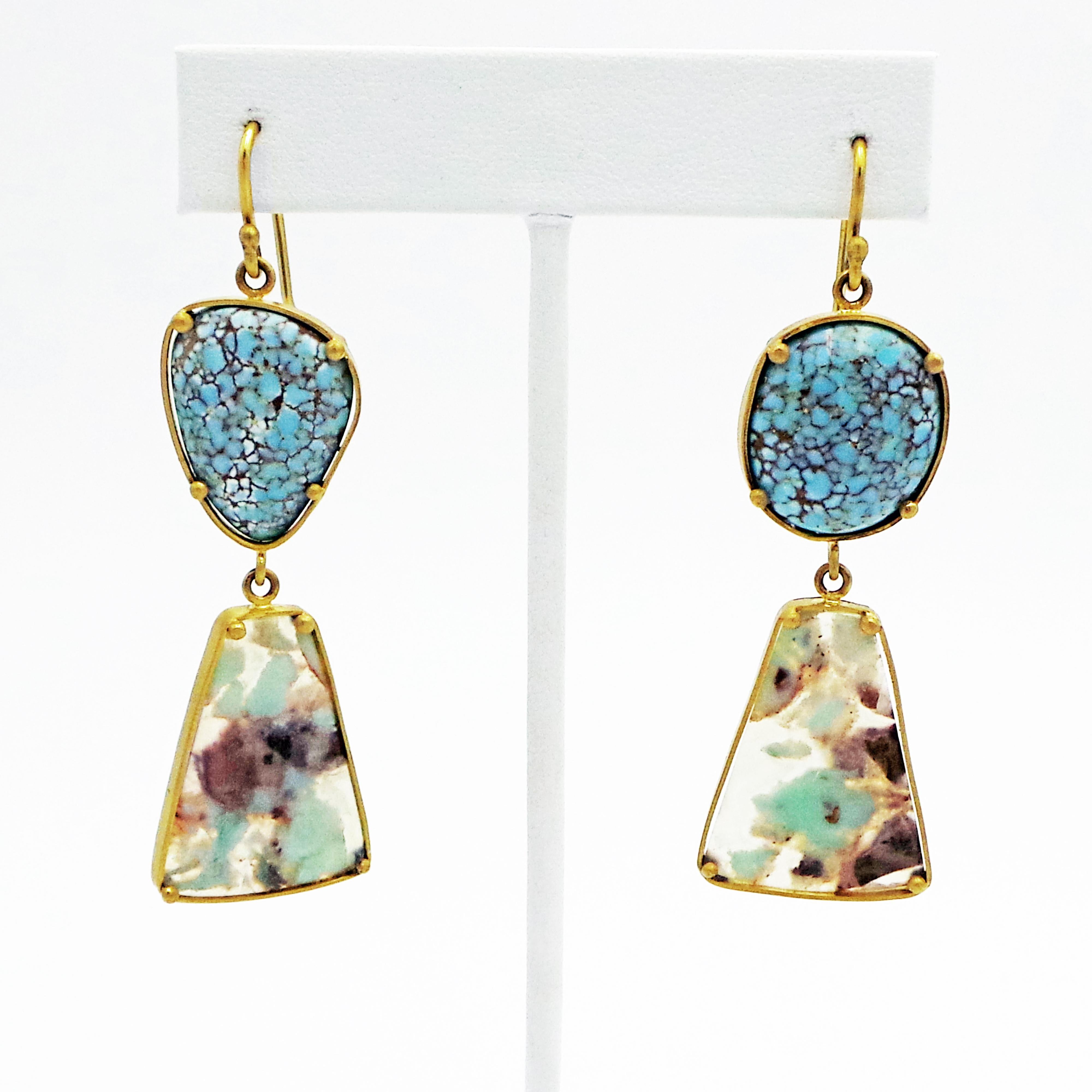 aquaprase earrings