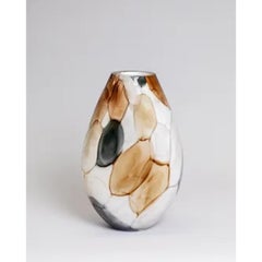Aquarelle Tall Grey Vase by David Valner