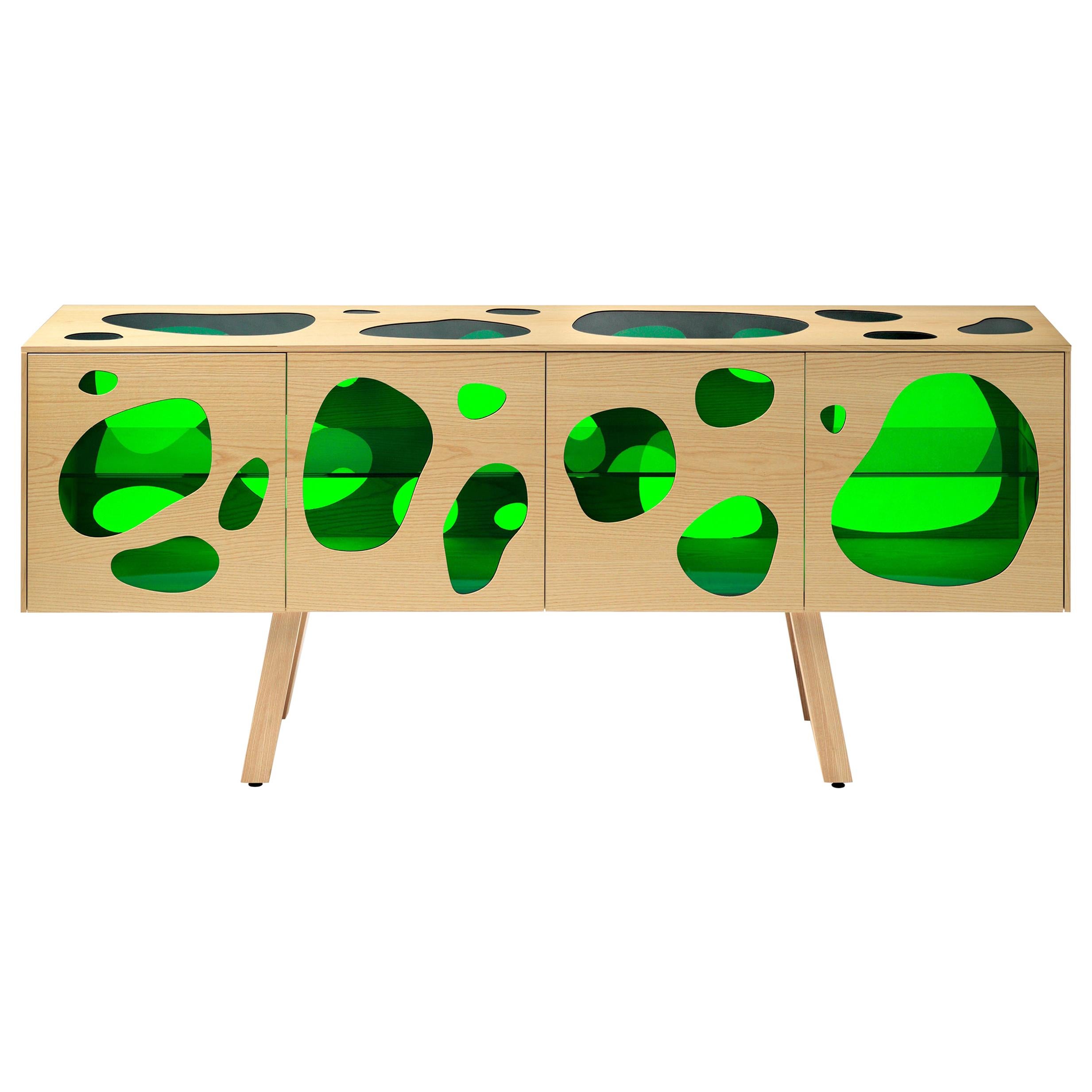 Campana Brothers Sideboard Aquario Glass and Wood by BD 