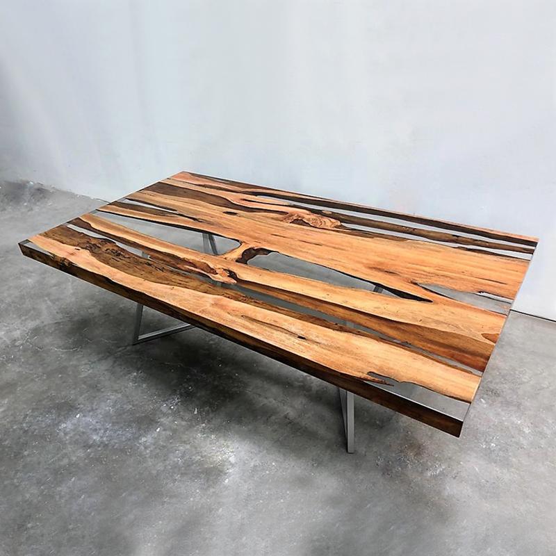 Aquariquara and Resin Coffee Table For Sale 2